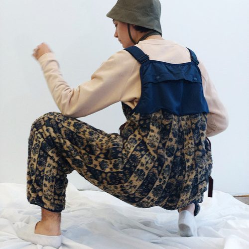 Kapital Stand Up Comedy Damask Fleece Overall 8