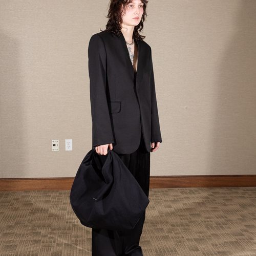 MM6 Margiela Stand Up Comedy Collarless Blazer 10