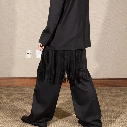 MM6 Margiela Stand Up Comedy Fringe Trouser 4