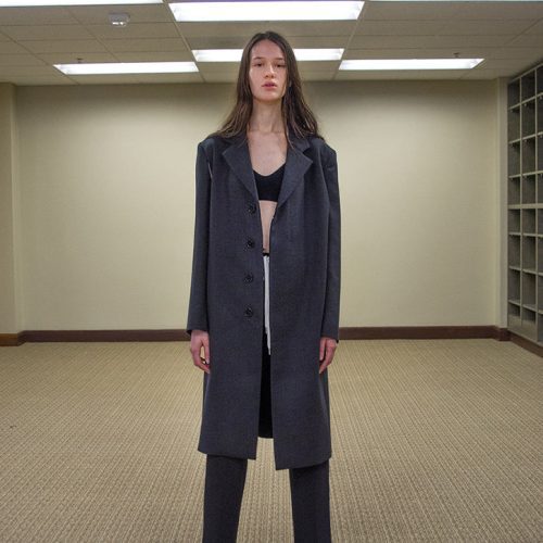 MM6 Margiela Stand Up Comedy Tailored Coat 1